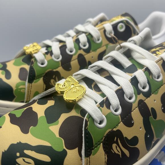 Adidas X BAPE X Stan Smith 30th Anniversary Camo Sneakers IG8949 main image 5